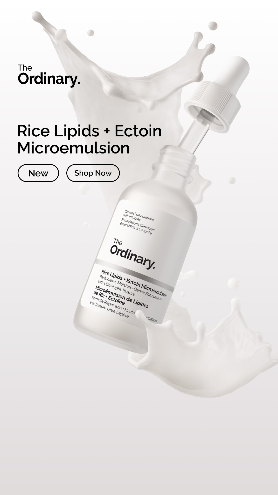 The Ordinary Facebook ad