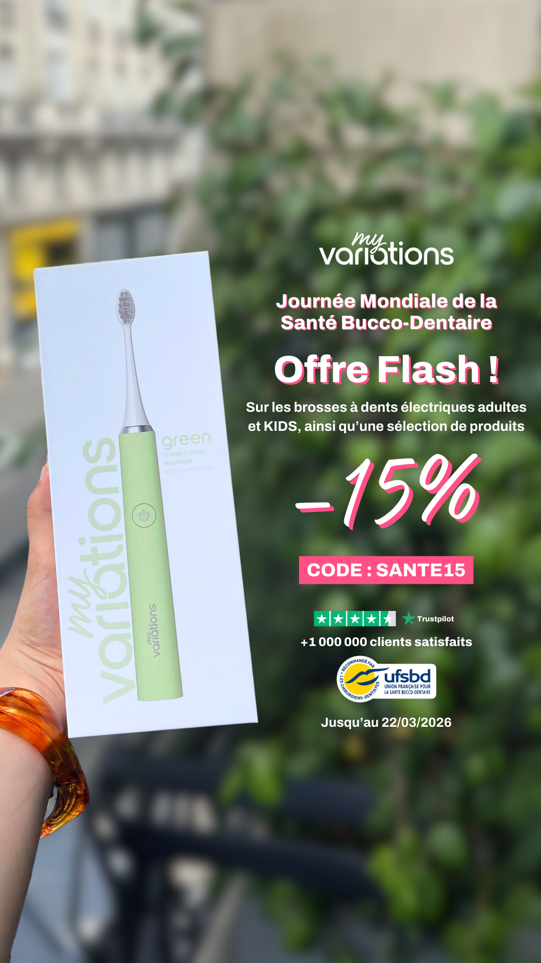 My Variations Facebook ad