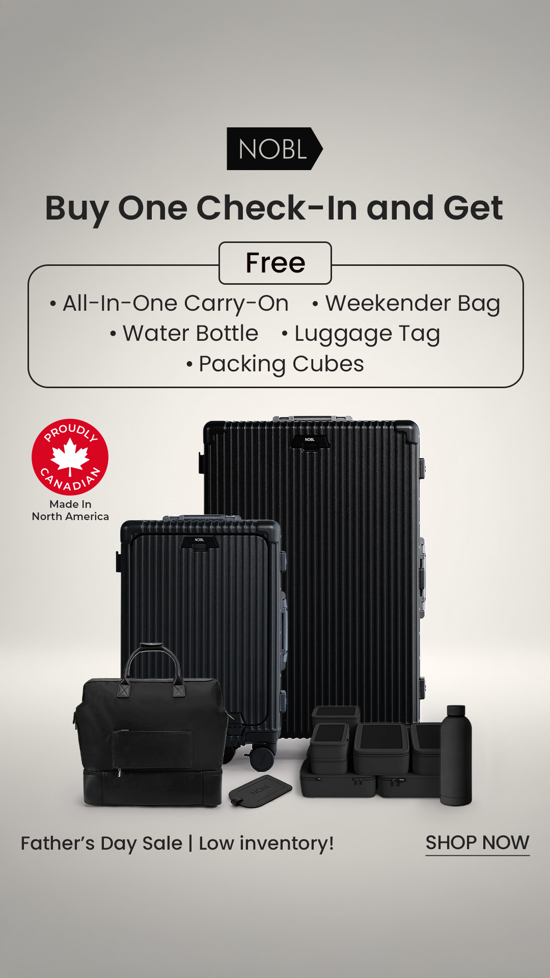 Nobl Facebook ad