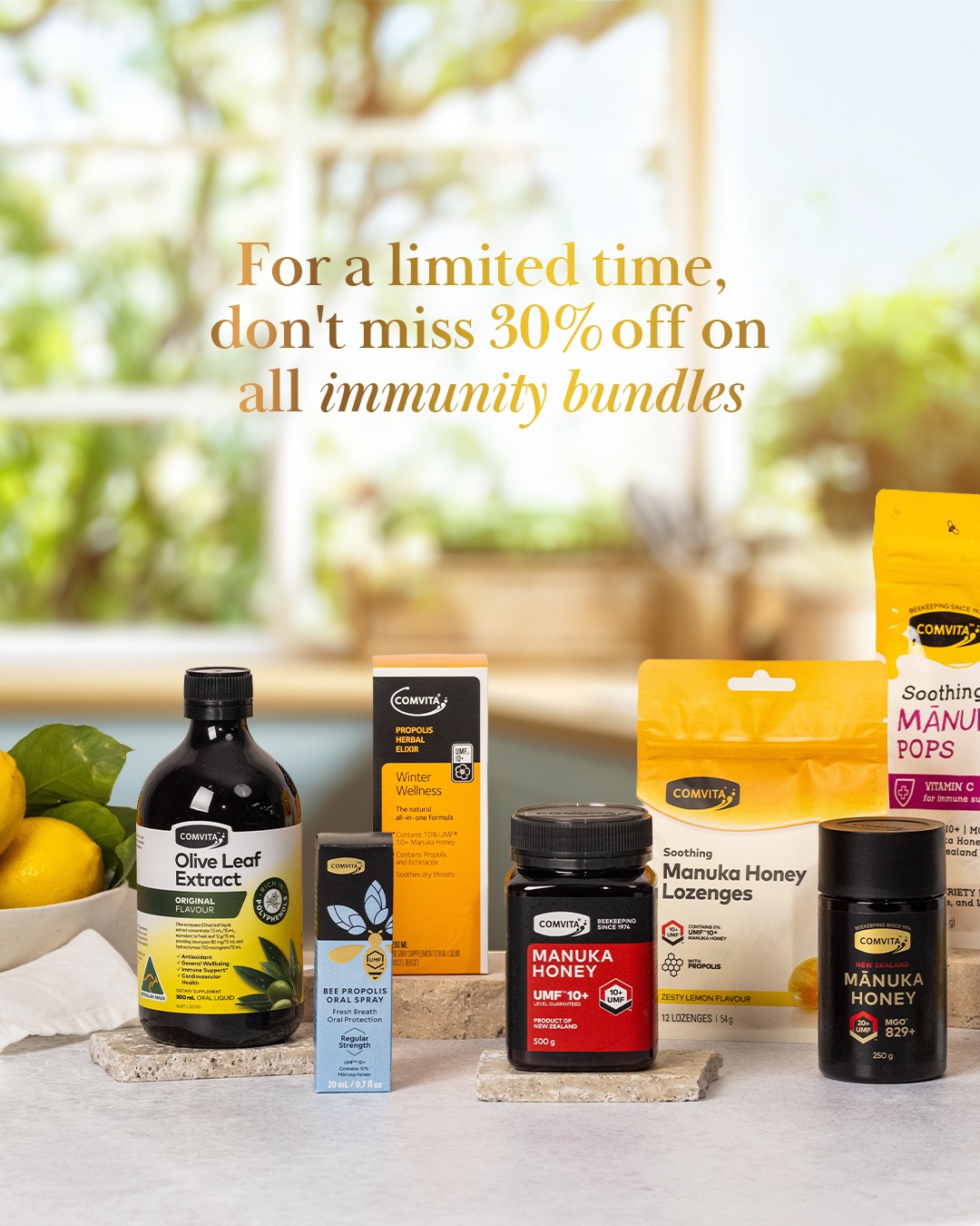 Comvita New Zealand Facebook ad