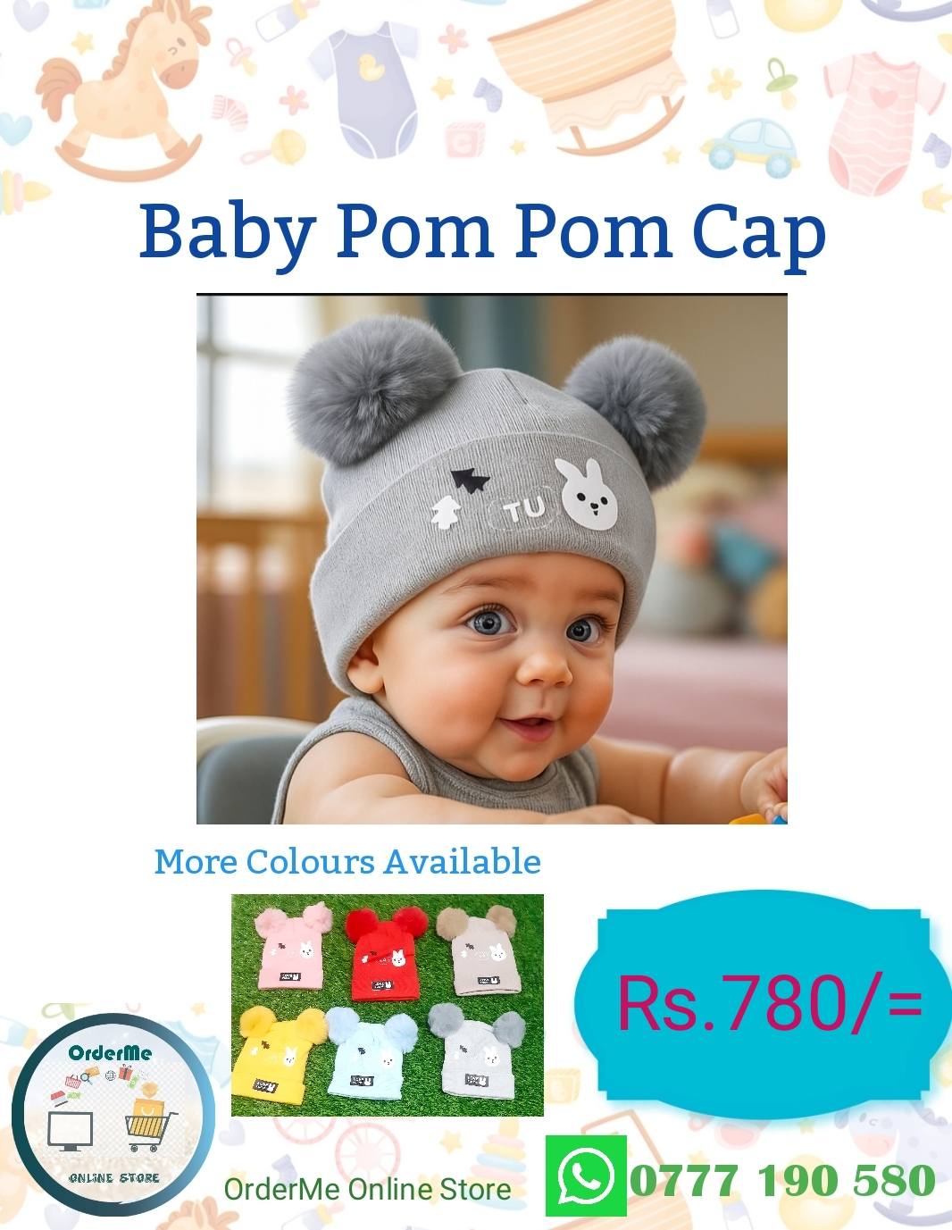OrderMe Baby Store Facebook ad