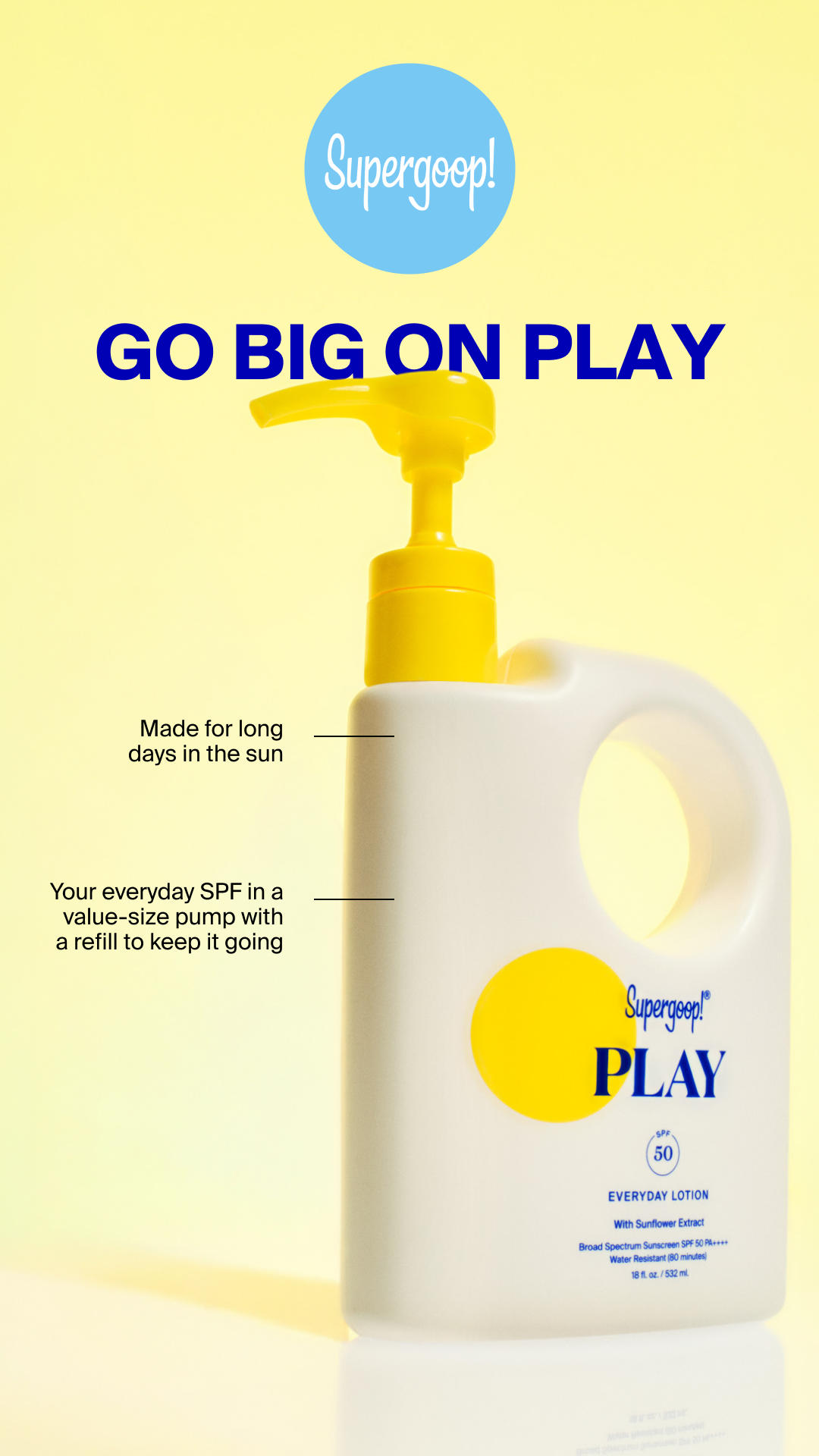 Supergoop Facebook ad