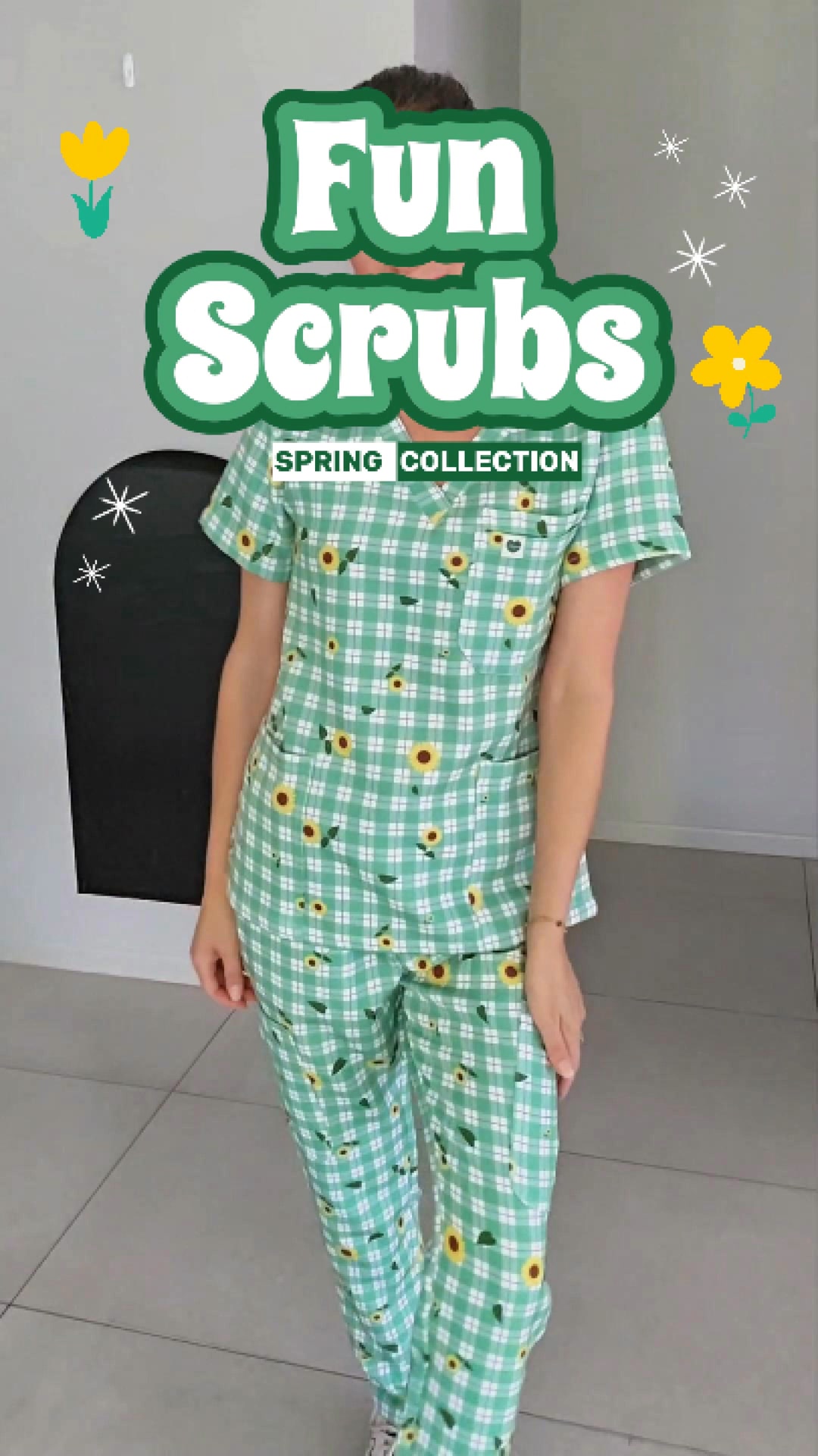 Medic Wears Facebook ad: New Spring Scrub Collection Just Dropped!