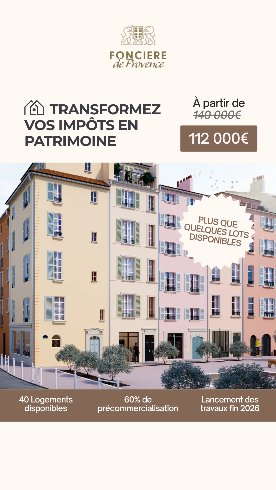 Fonciere de Provence Facebook ad