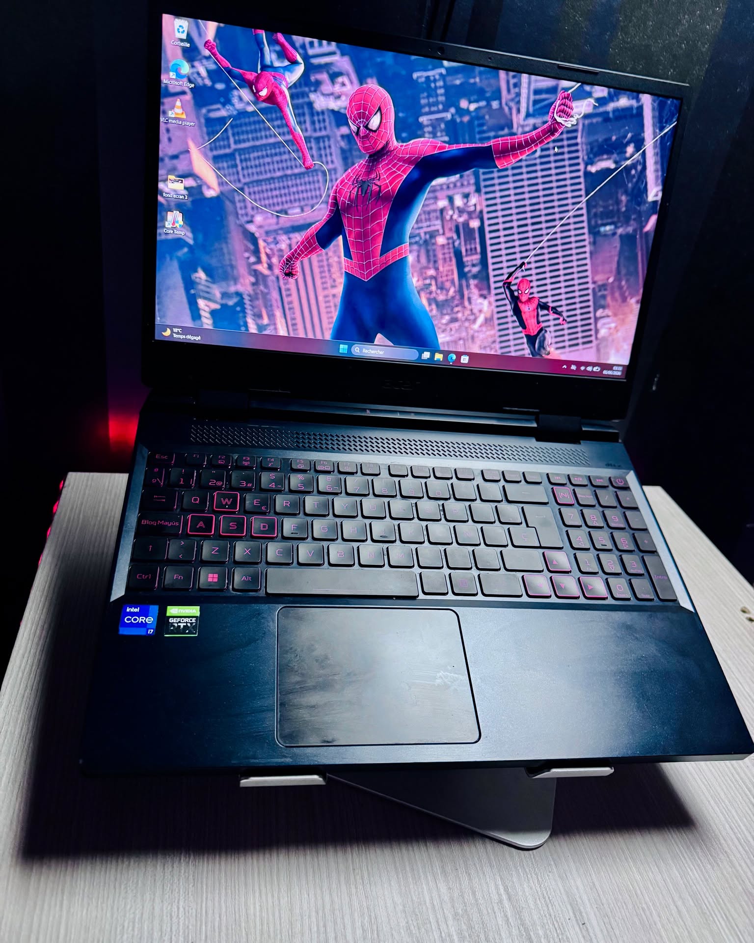 Ismail Belfassall Facebook ad: PC Gamer Acer Nitro 5 RTX 3050 | i7 12th | 16GB | 144Hz