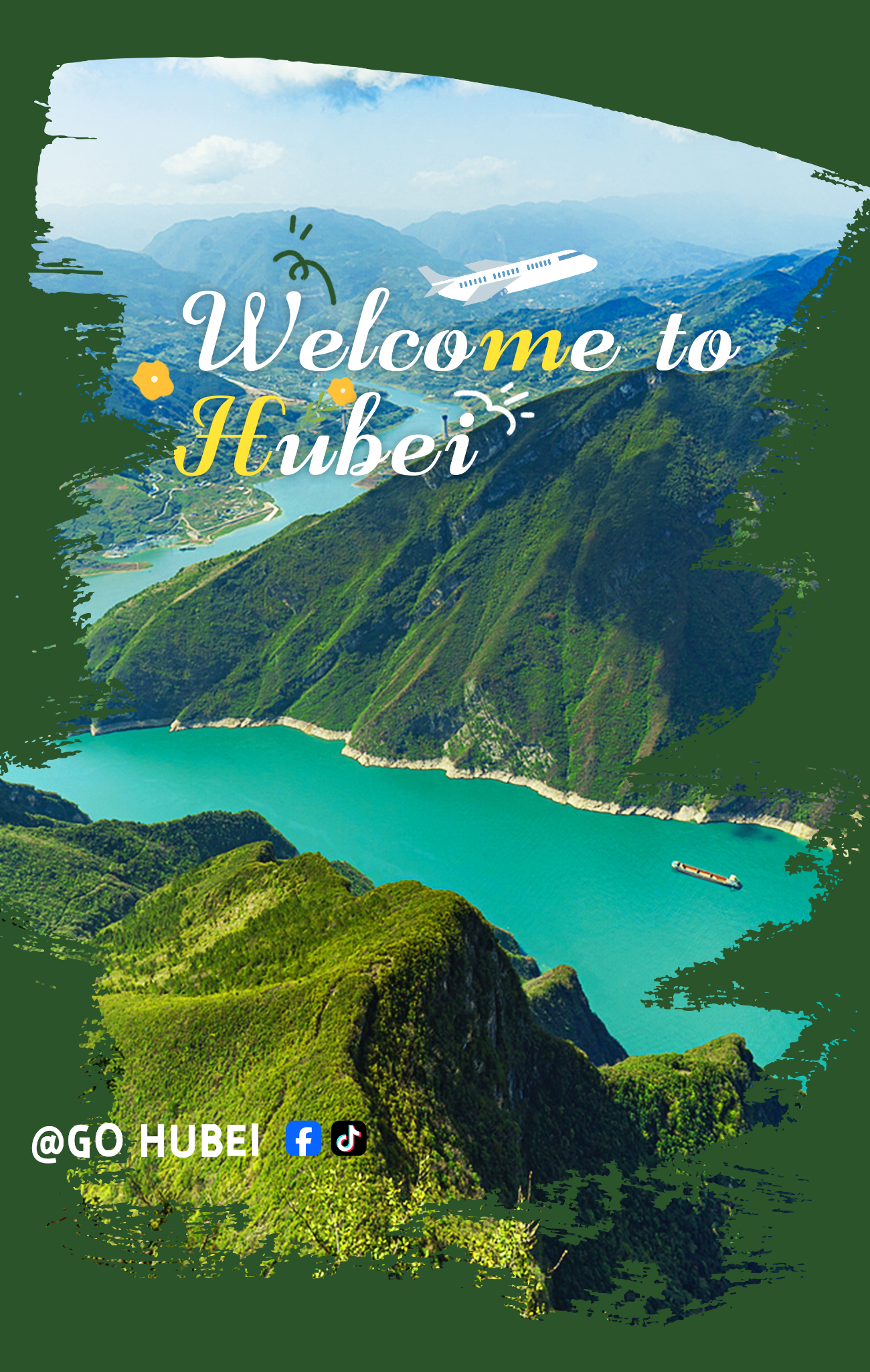 Go Hubei! Facebook ad: Discover Hubei's breathtaking beauty!