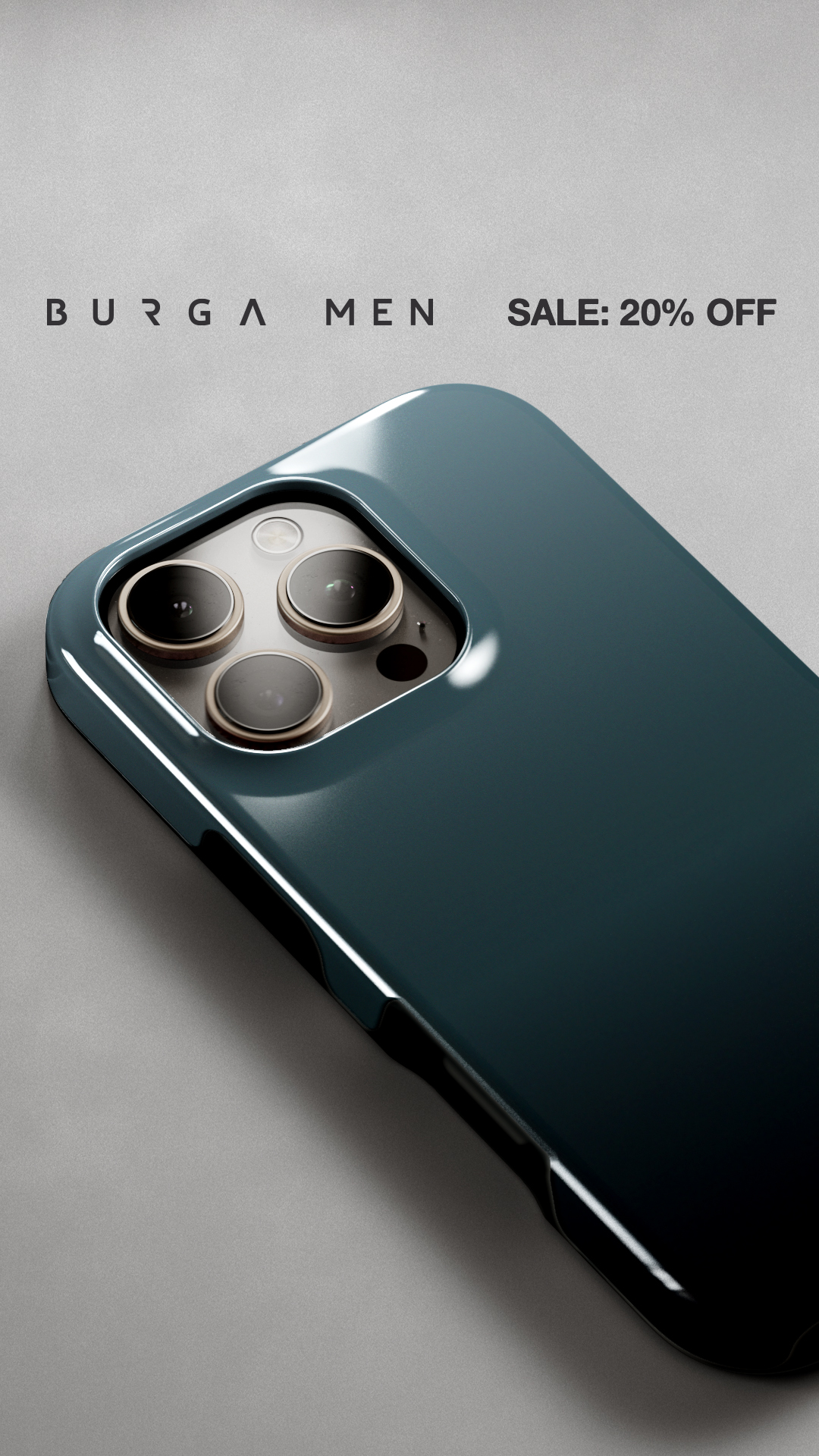 BURGA Phone Cases Facebook ad