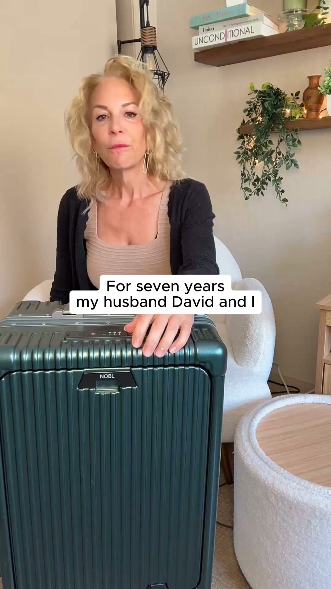 Nobl Facebook ad: VOTED BEST CARRY-ON LUGGAGE OF 2025