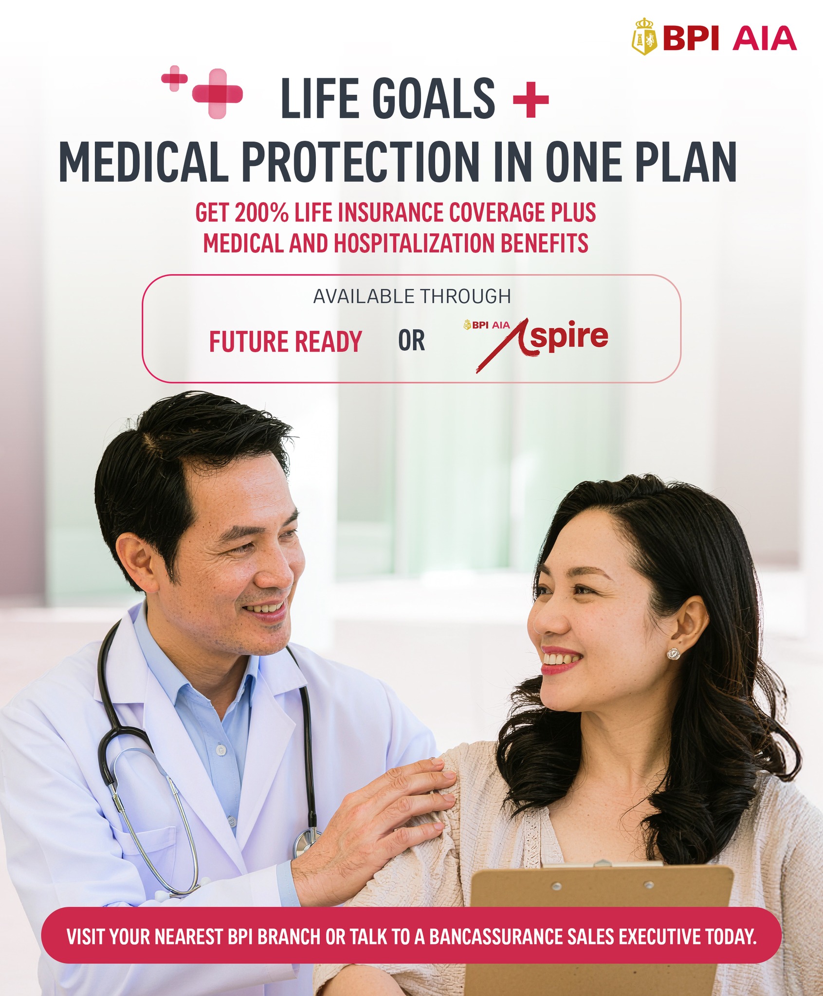 BPI AIA Life Assurance Corp. Facebook ad
