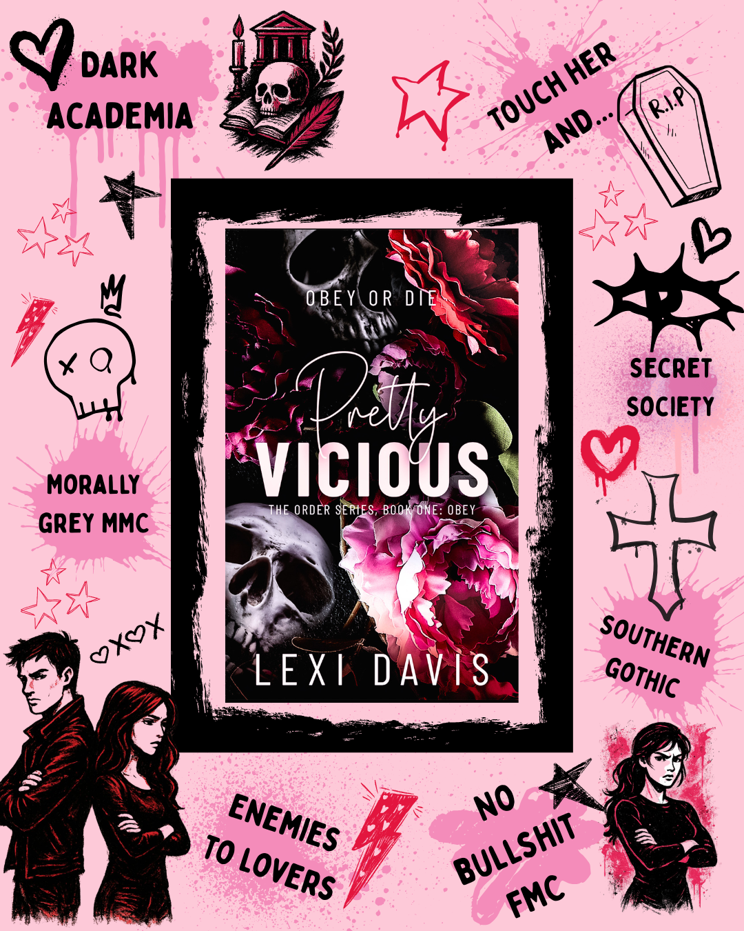 Lexi Davis Author Facebook ad: I'm freaking obsessed.