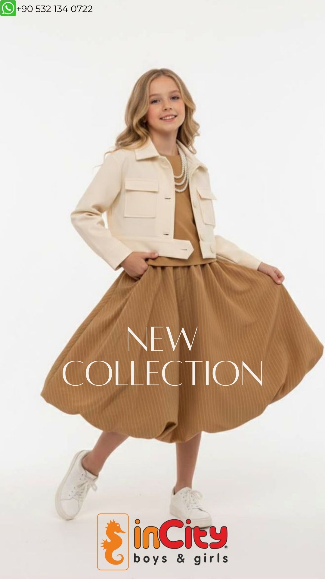 Incity cocuk dunyasi Facebook ad: Discover our New Kidswear Collection designed for retail…