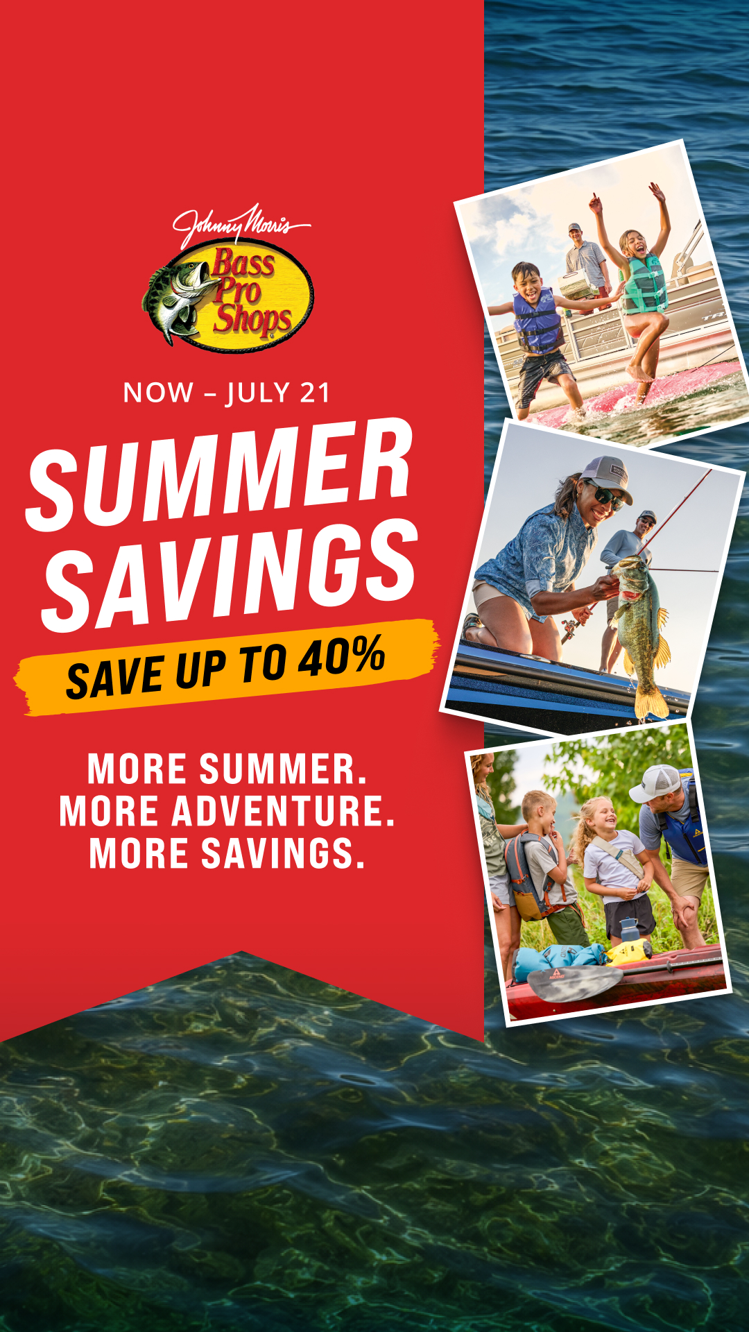 Bass Pro Shops Facebook ad