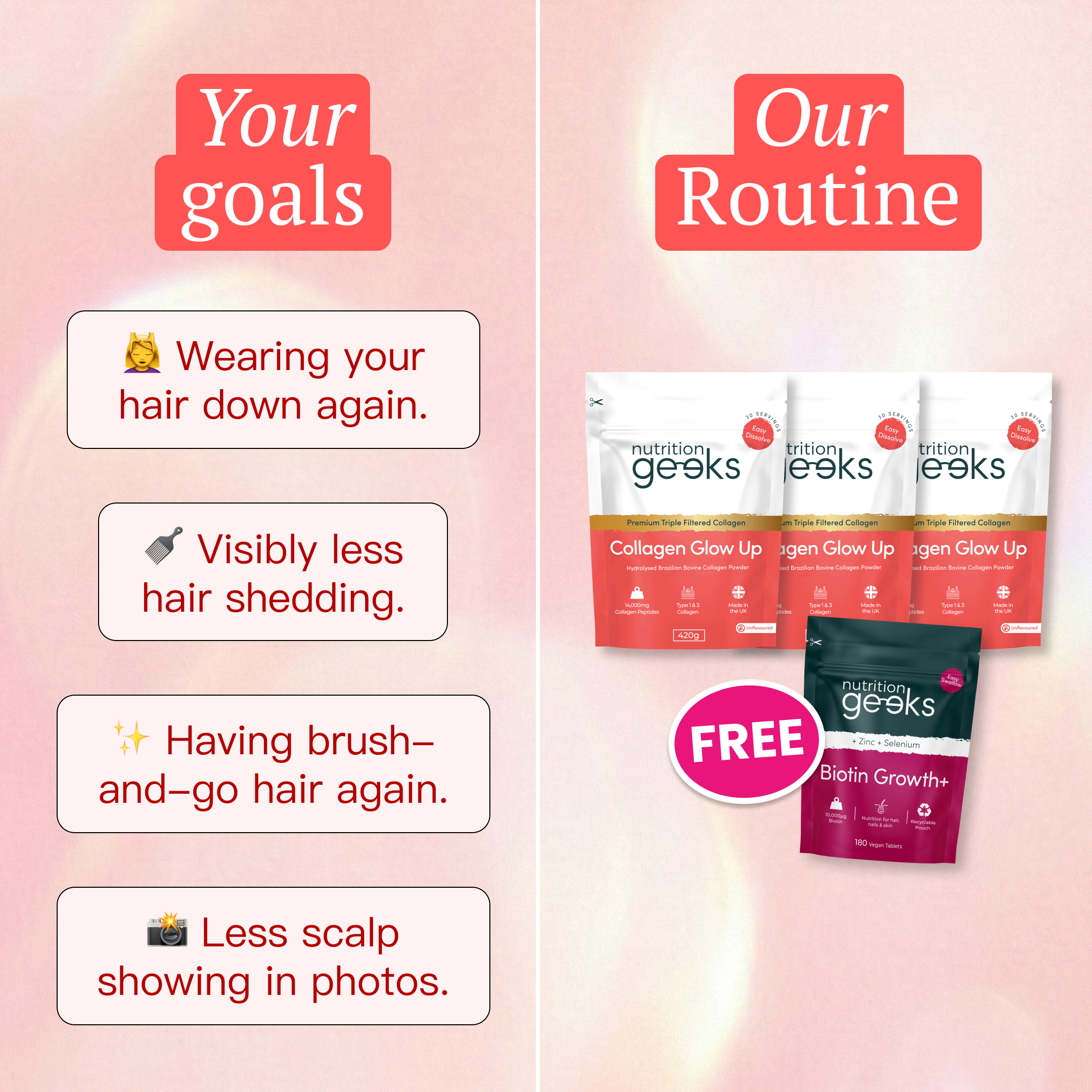Radiant Over 40 Facebook ad