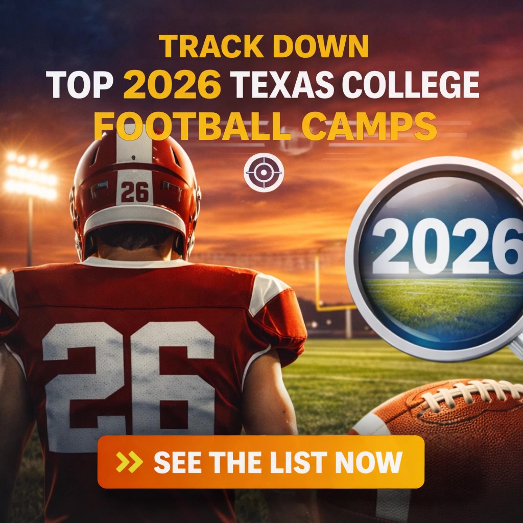 Aaron Weathers Facebook ad: Texas College Football Camps Full List