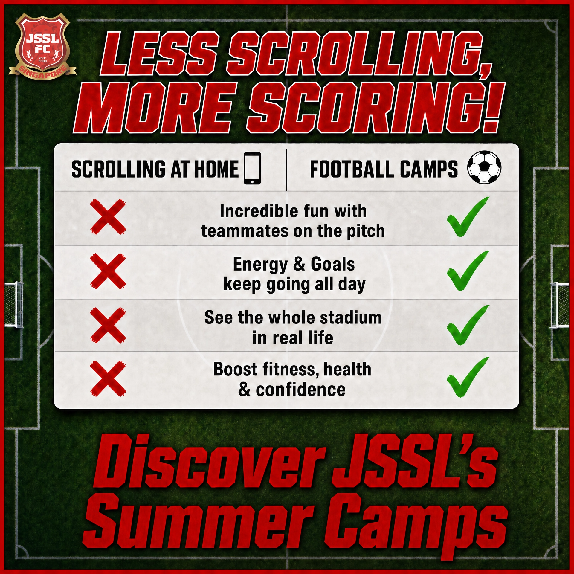 JSSL Singapore Facebook ad: Discover JSSL's Summer Camps