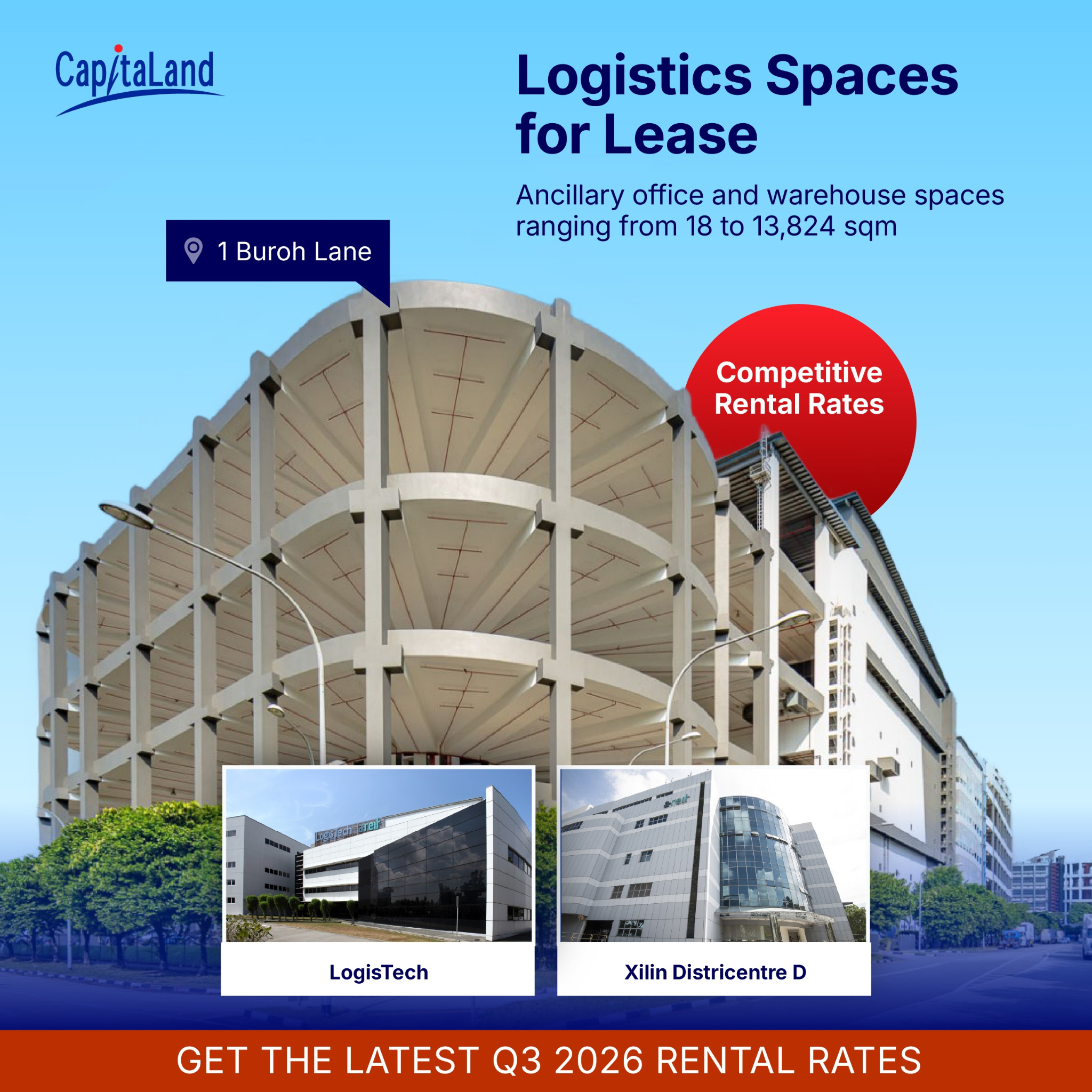 CapitaLand Facebook ad: Get the Latest Q3 2026 Rental Rates