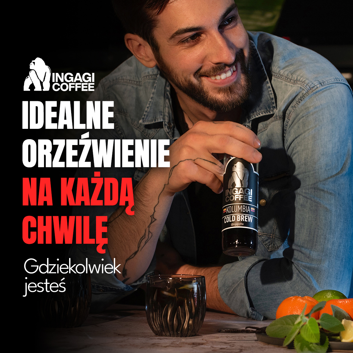 GorillaCoffee.pl Facebook ad
