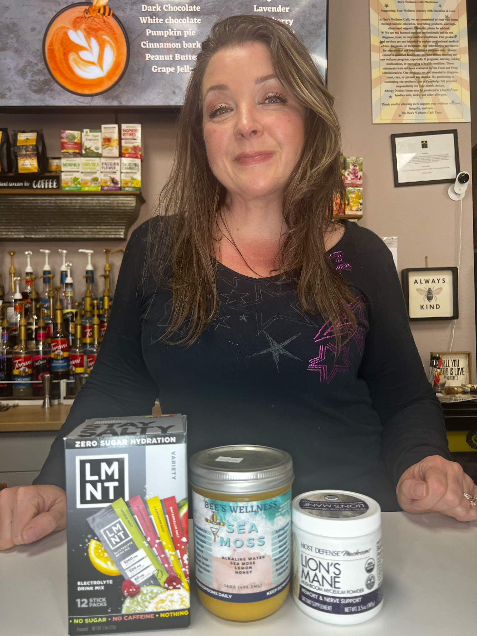 Bee’s Wellness Cafe Facebook ad from Jul 4, 2026