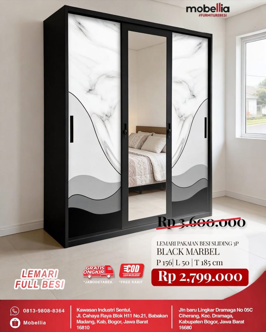 Mobellia.id Facebook ad: MAU FURNITURE KUAT & ANTI JAMUR?