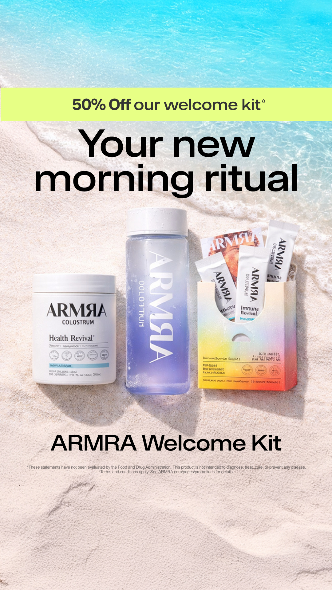 ARMRA Facebook ad