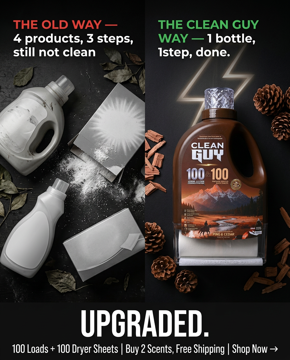 Clean Guy Facebook ad
