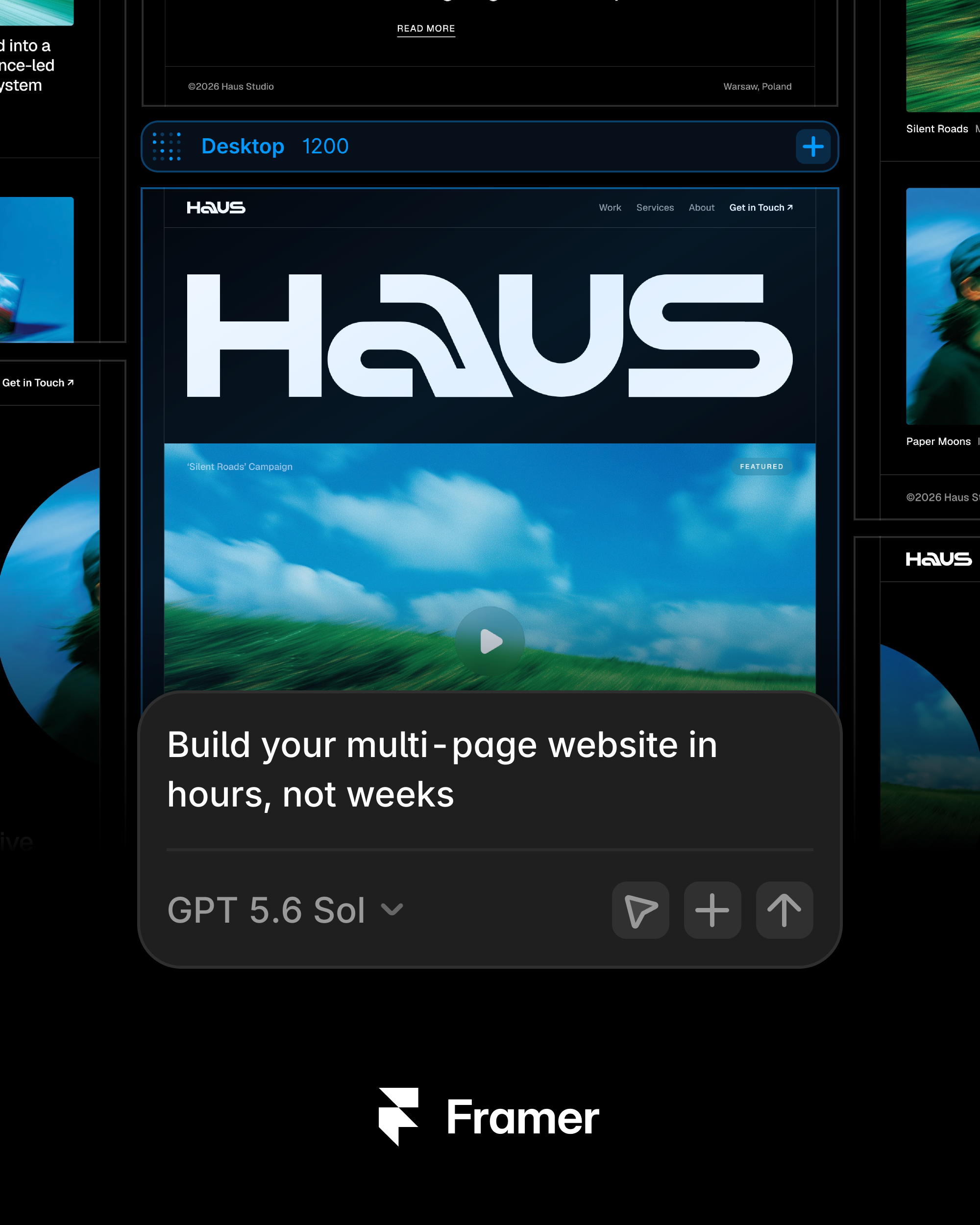 Framer Facebook ad