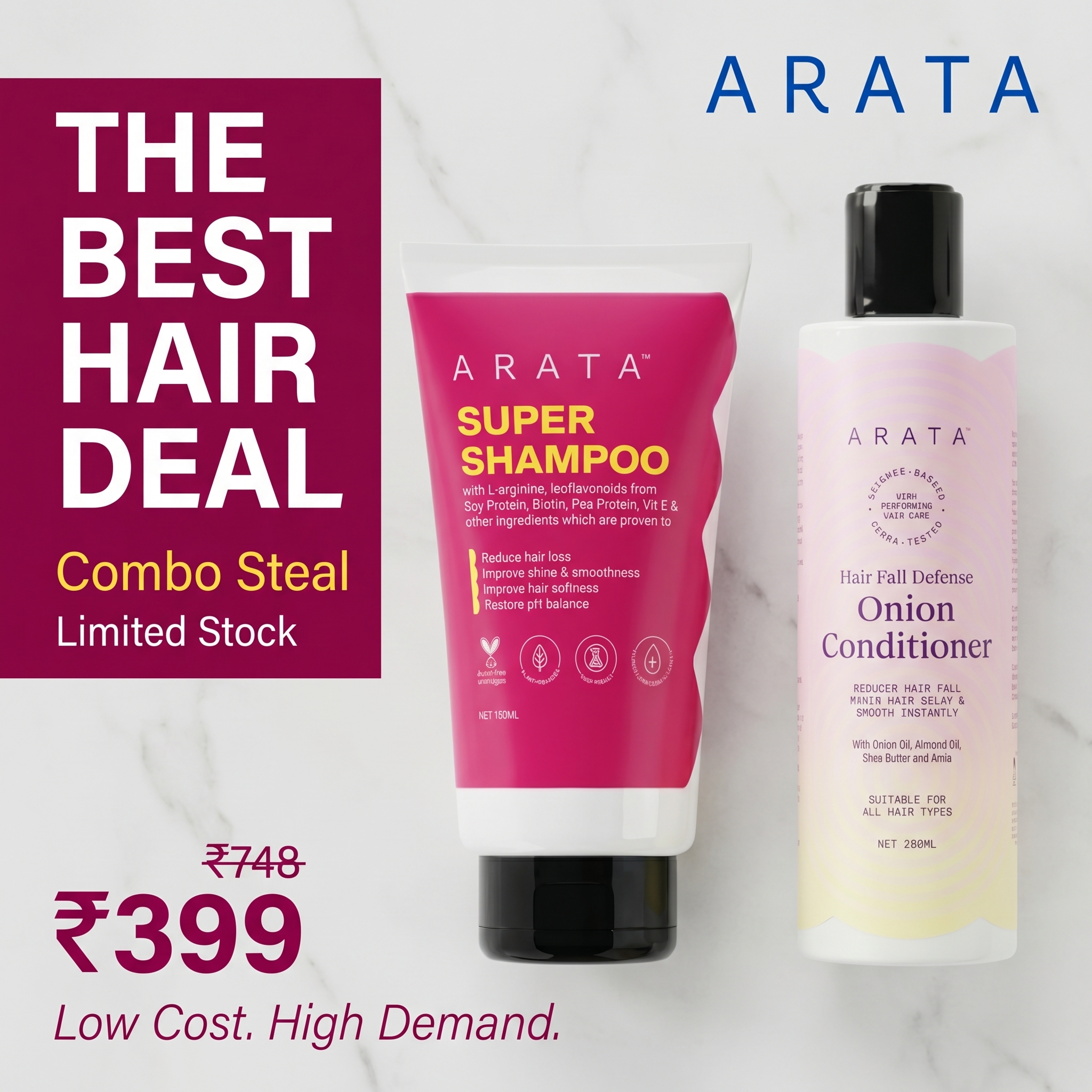 Arata Clearance Sale Facebook ad: Shop Now Before It’s Gone