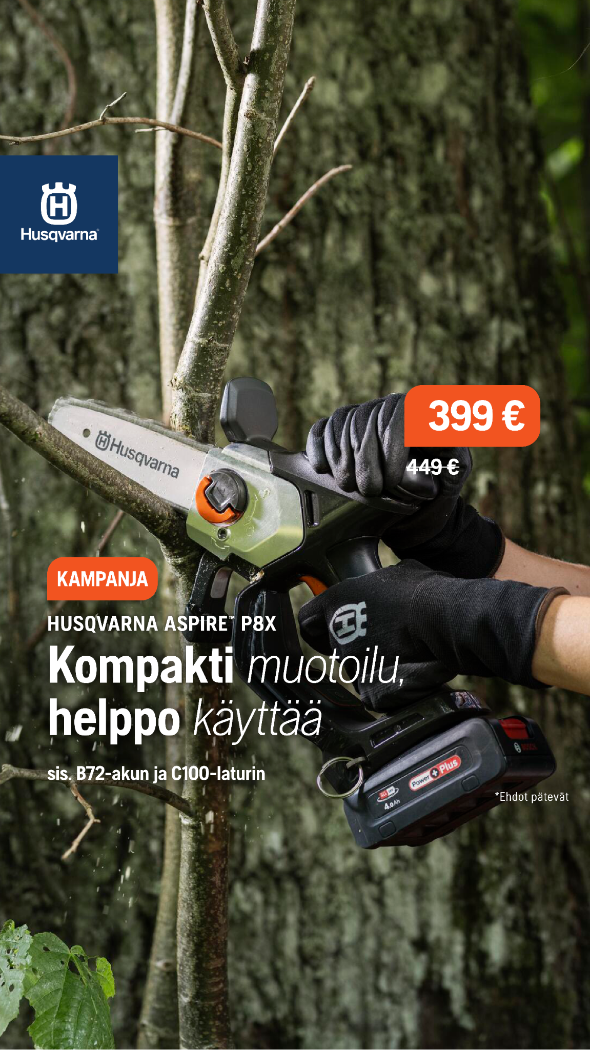 Husqvarna Facebook ad