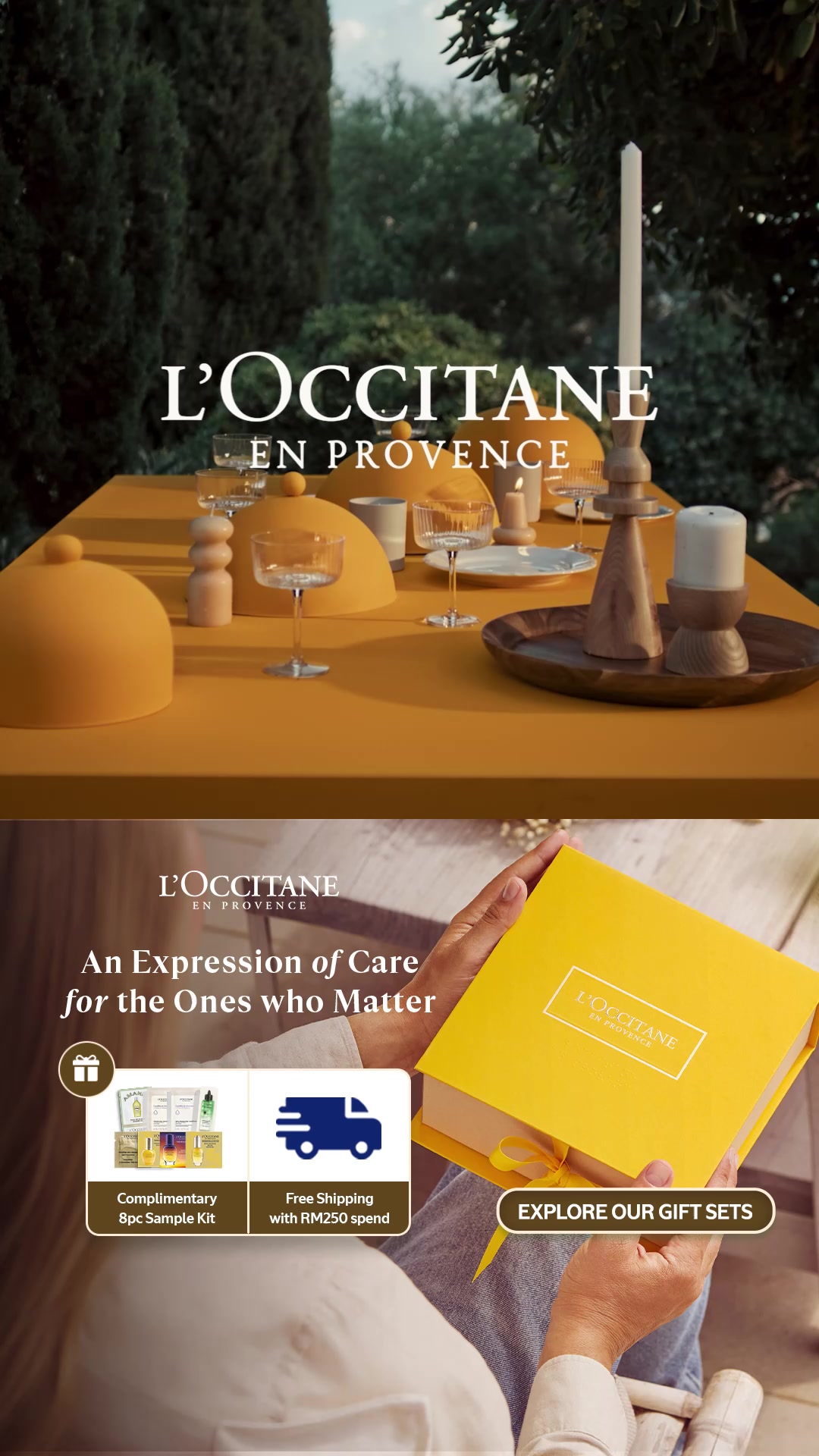 L'OCCITANE en Provence Facebook ad from Sep 1, 2026
