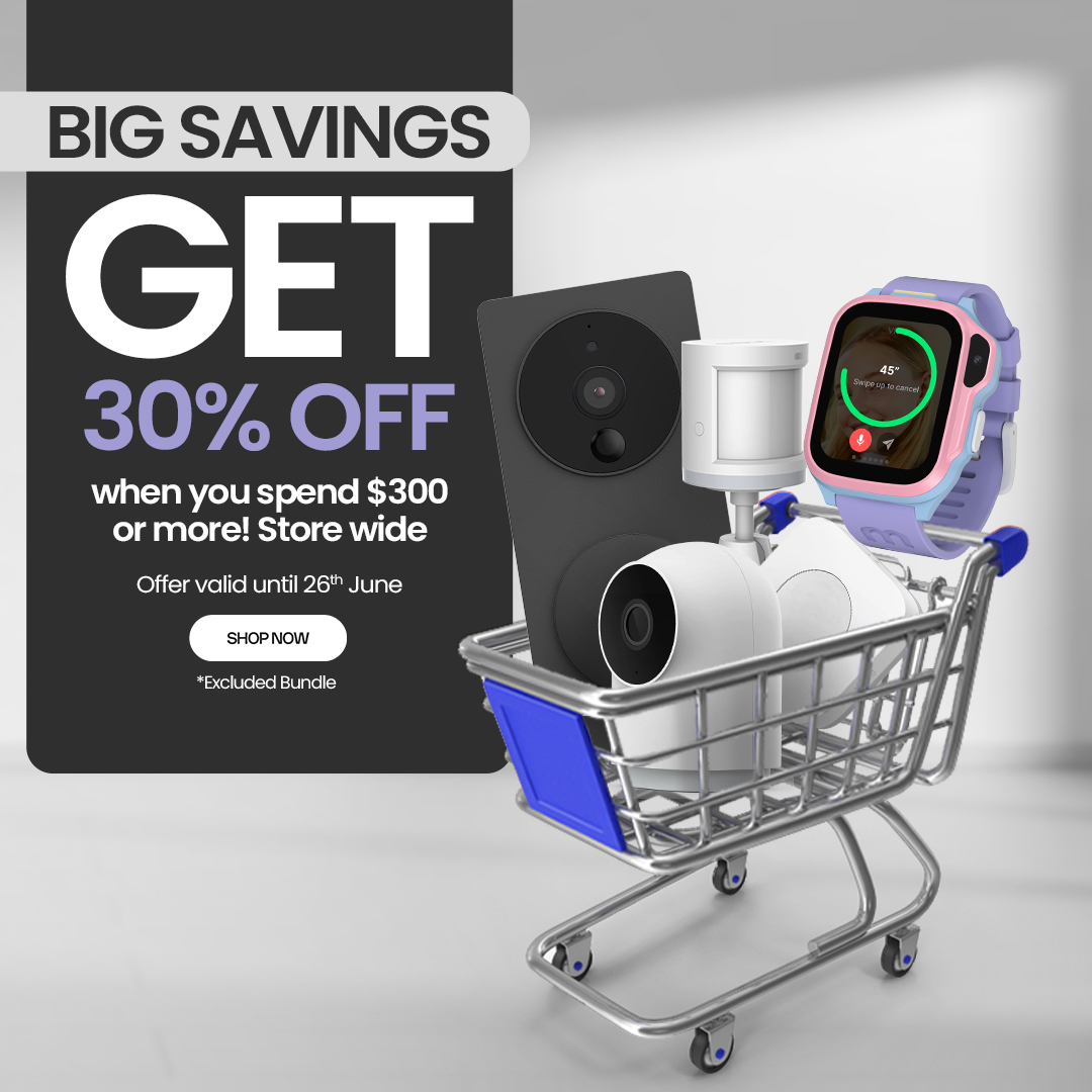 The Technology Store Facebook ad: Get 30% Off, Buy $300 or More!