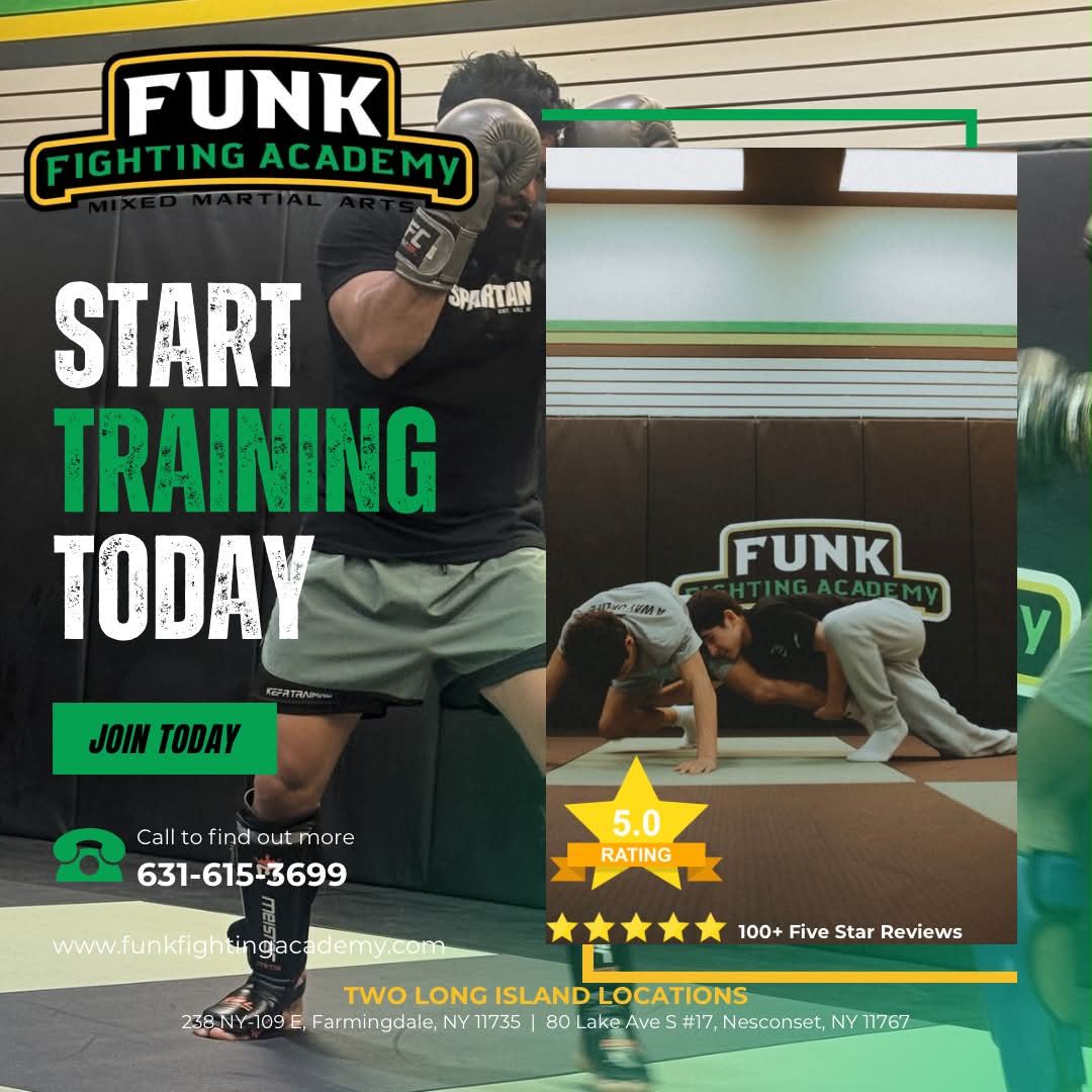 Funk Fighting Academy Farmingdale Facebook ad
