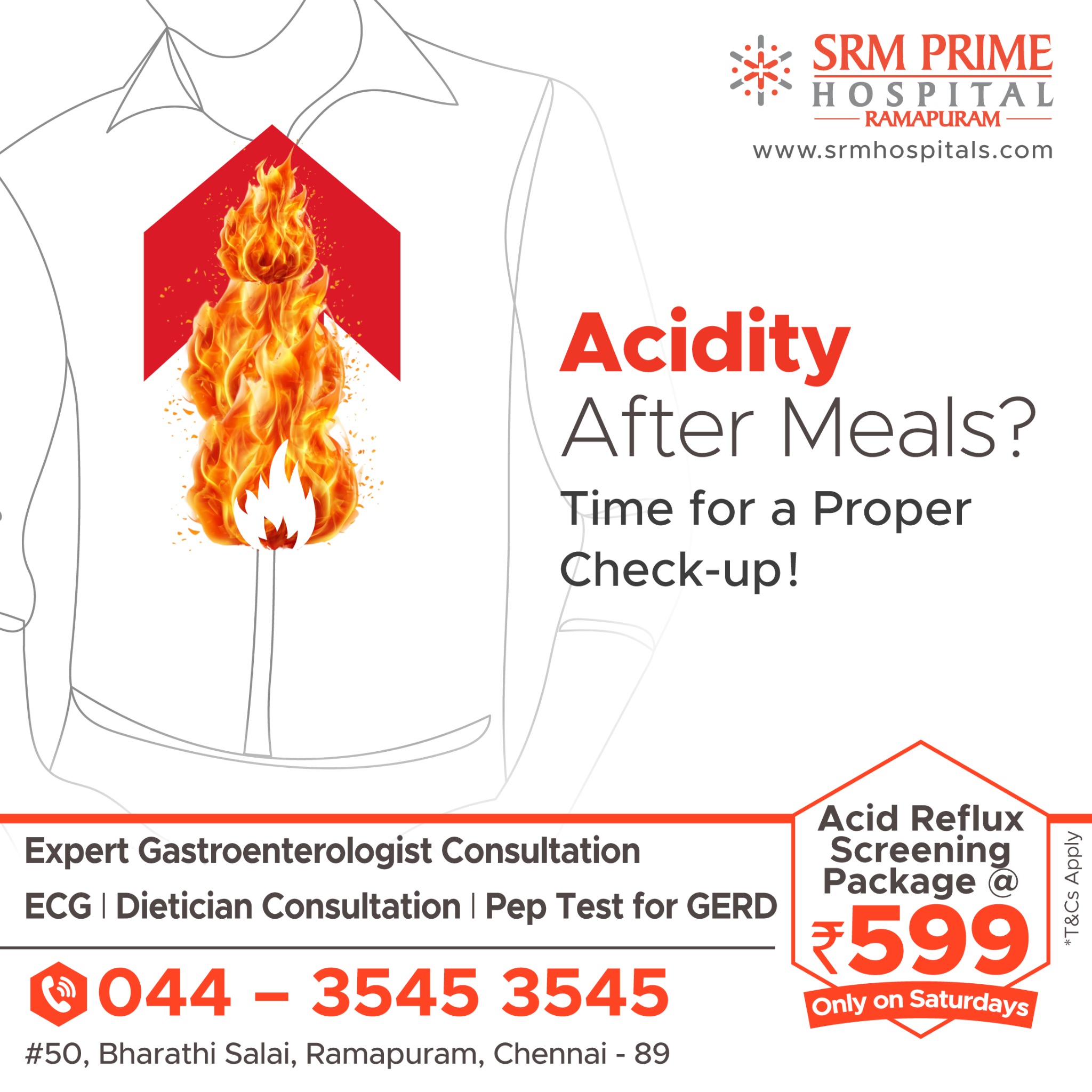 SRM Prime Hospital, Ramapuram Facebook ad