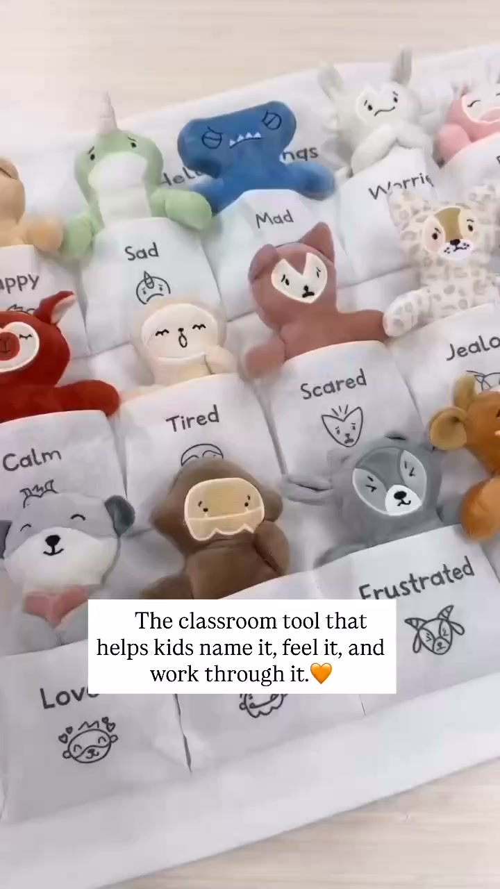 Slumberkins Facebook ad: Every emotion has a Kin