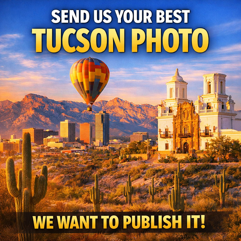 Silent Spark Press Facebook ad: Send Us Your Tucson Photo