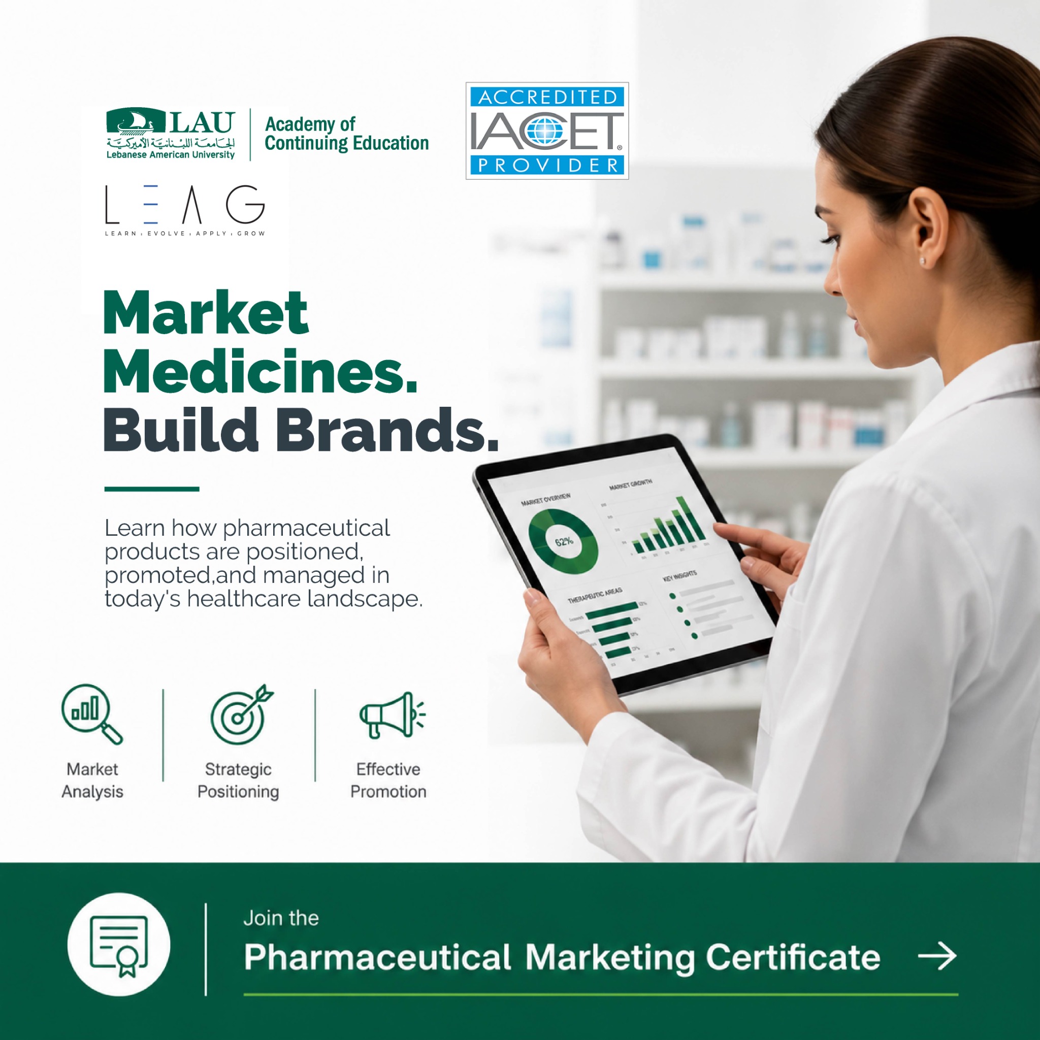 LAU - Academy of Continuing Education Facebook ad