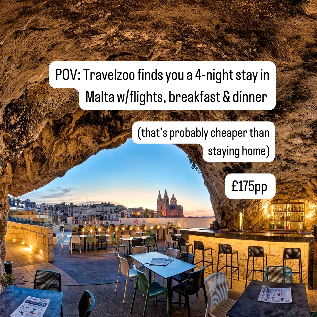Travelzoo Facebook ad