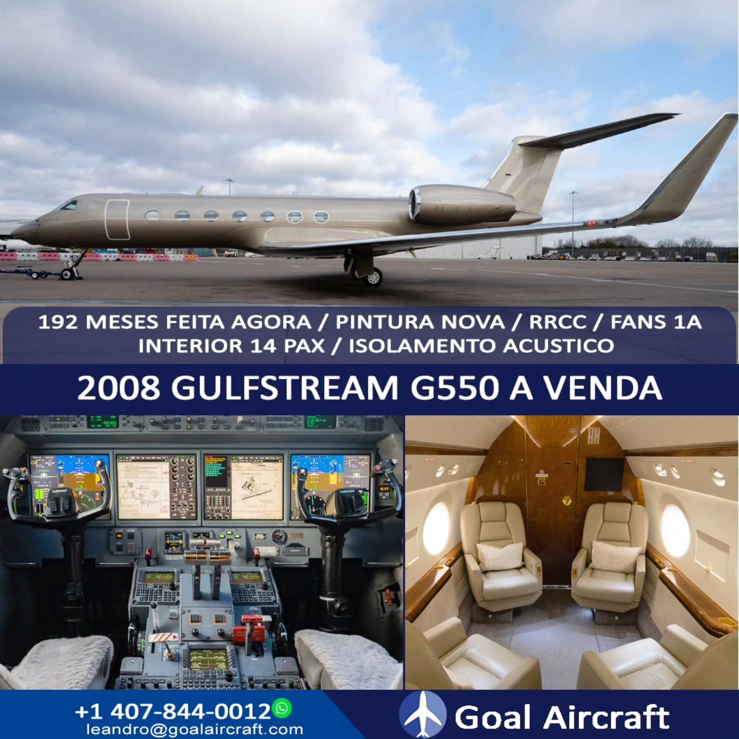 leandro.goal.aircraft Facebook ad from Nov 10, 2024