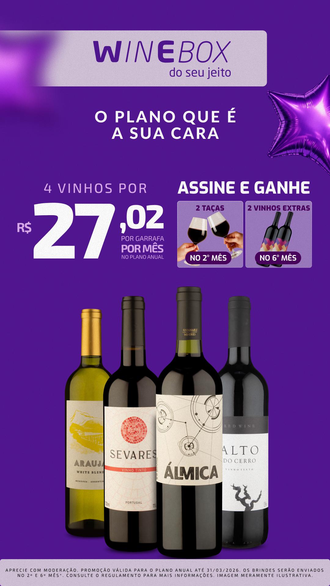 Wine Facebook ad from Mar 6, 2026