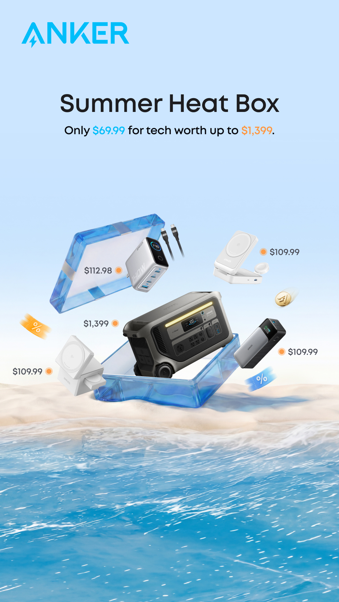 Anker Facebook ad