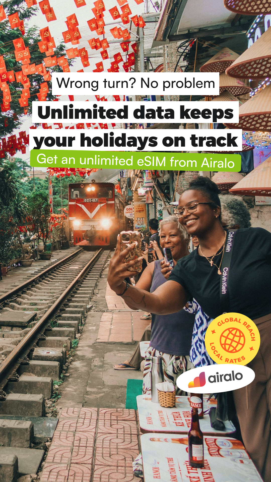 Airalo Global eSIM Store Facebook ad