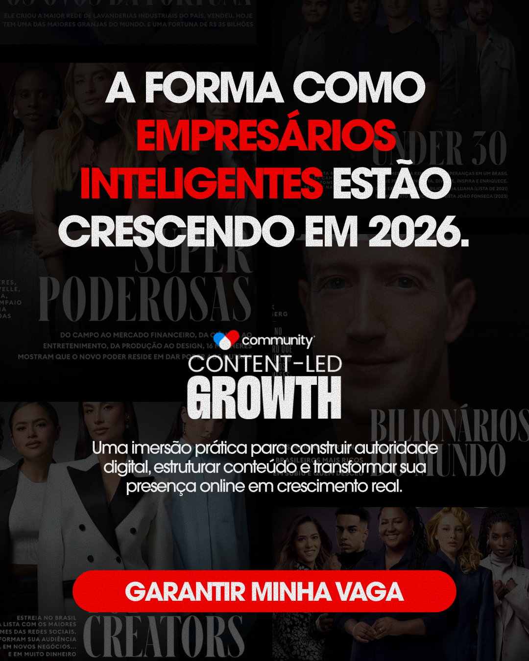 Community Creators Academy Facebook ad