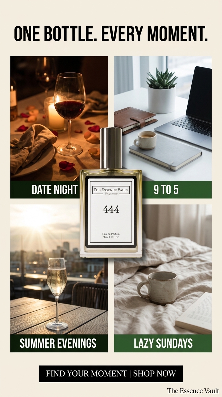 The Essence Vault Facebook ad