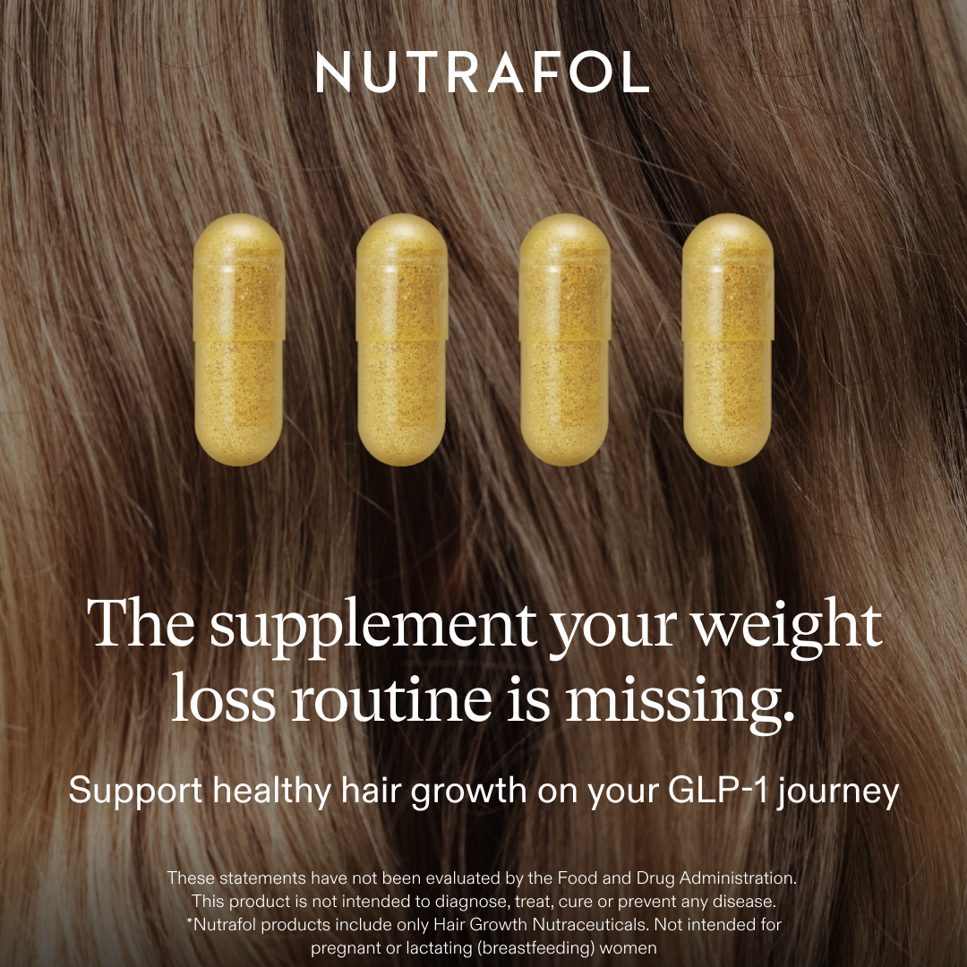Nutrafol Facebook ad: Think beyond the scale.