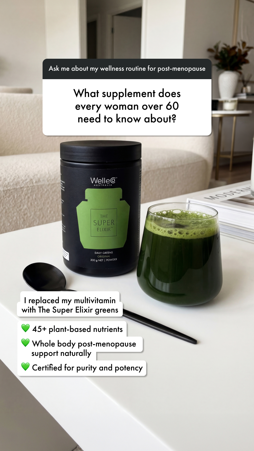 WelleCo Facebook ad
