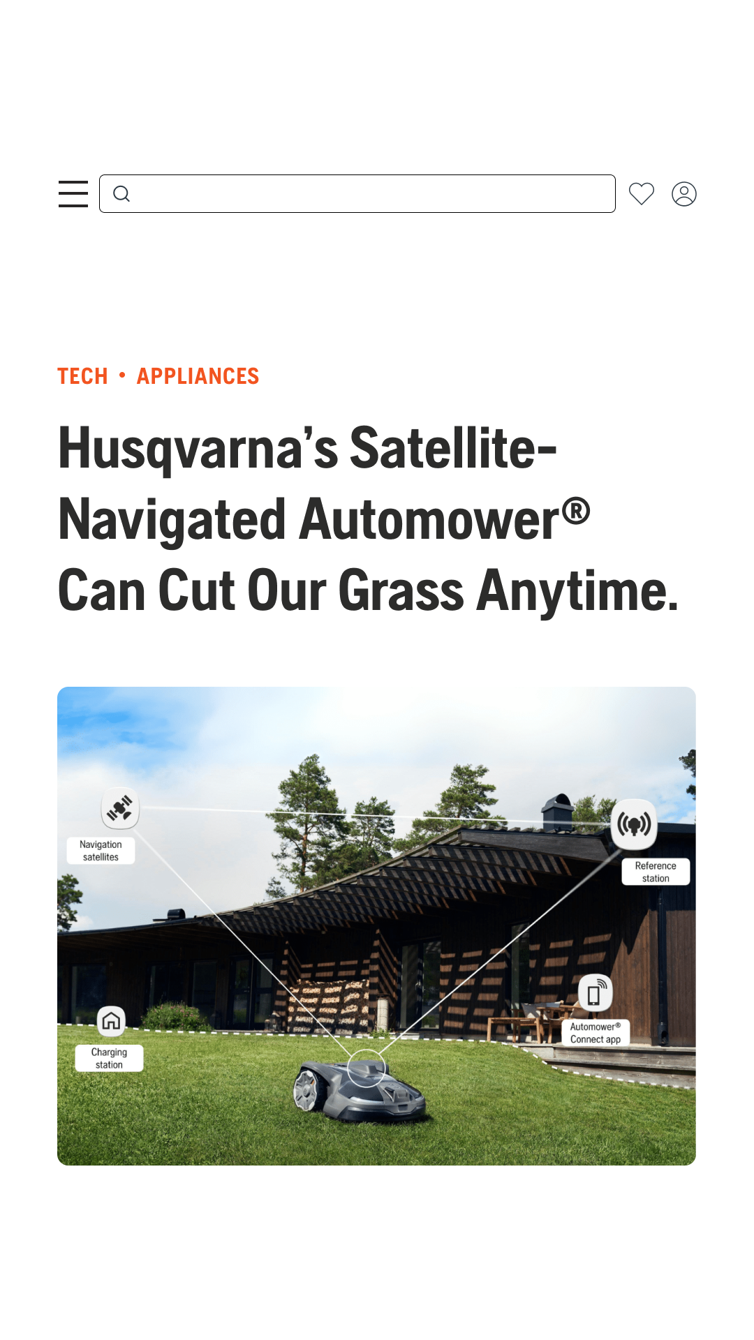 Husqvarna Facebook ad