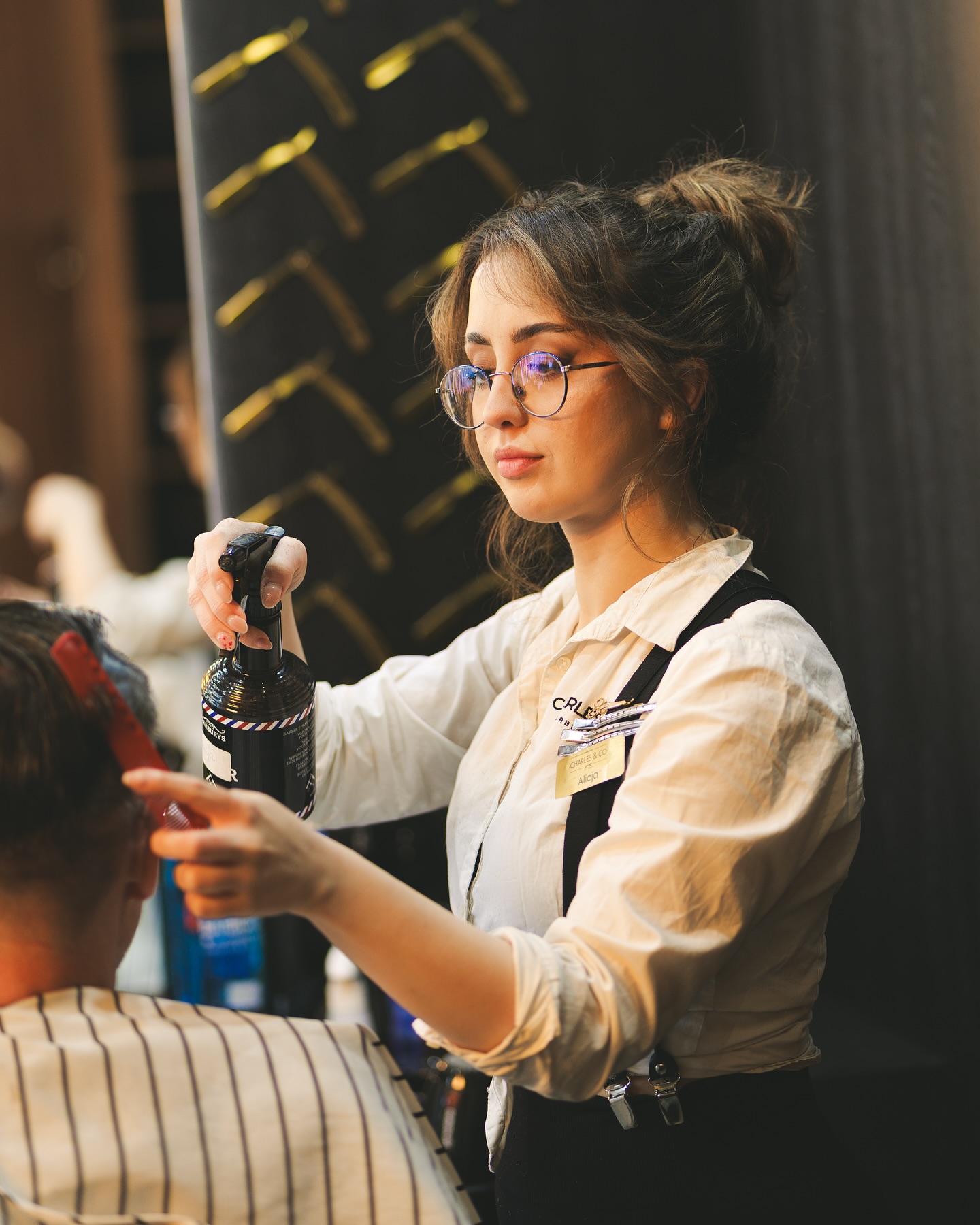 Charles & co barbershop Facebook ad