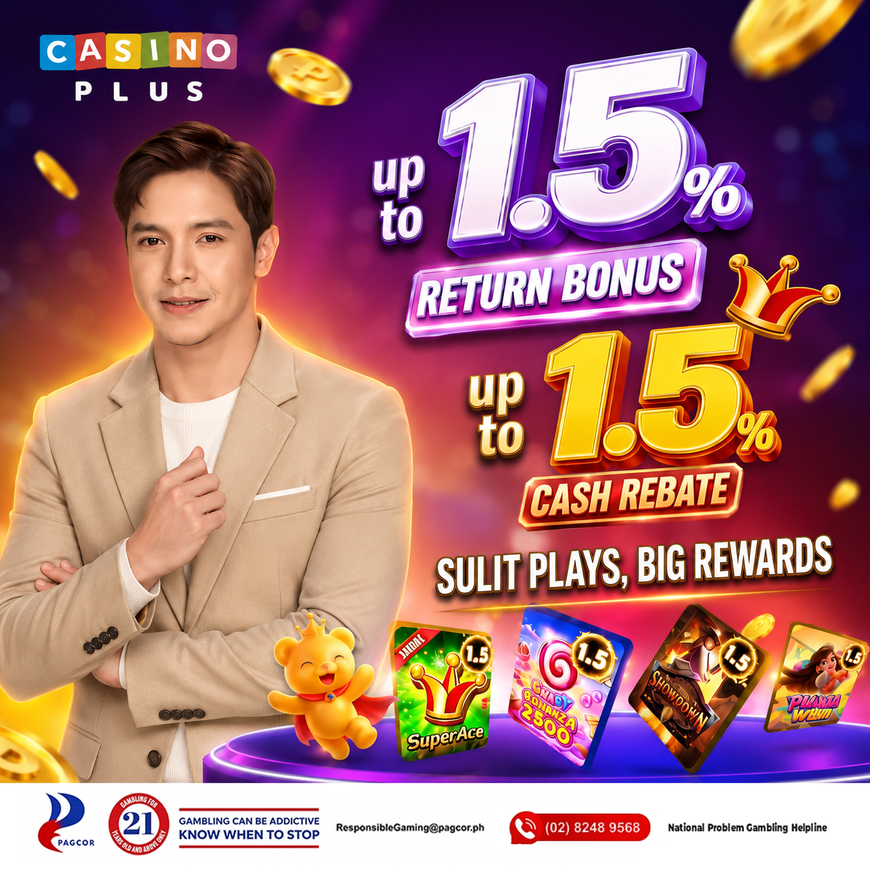 Casino Plus PH Facebook ad