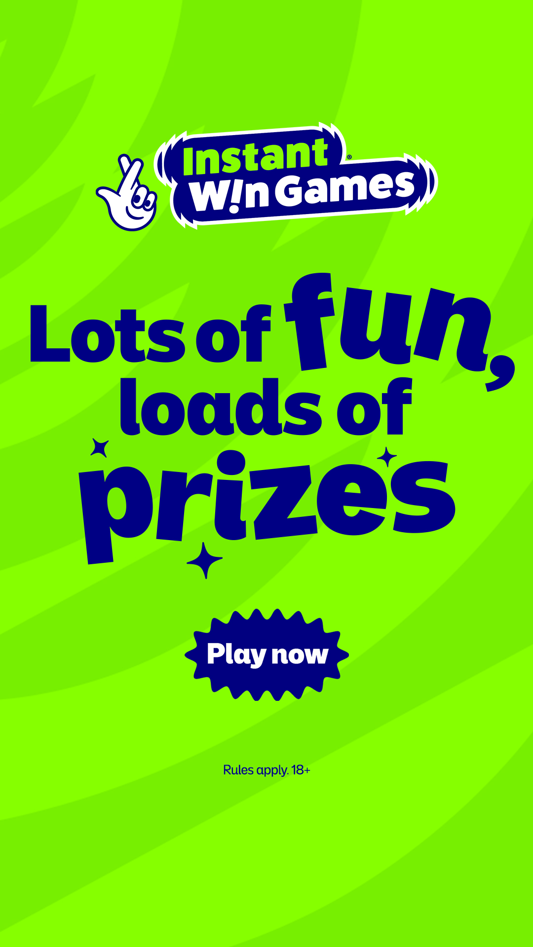 The National Lottery Facebook ad from Mar 14, 2026
