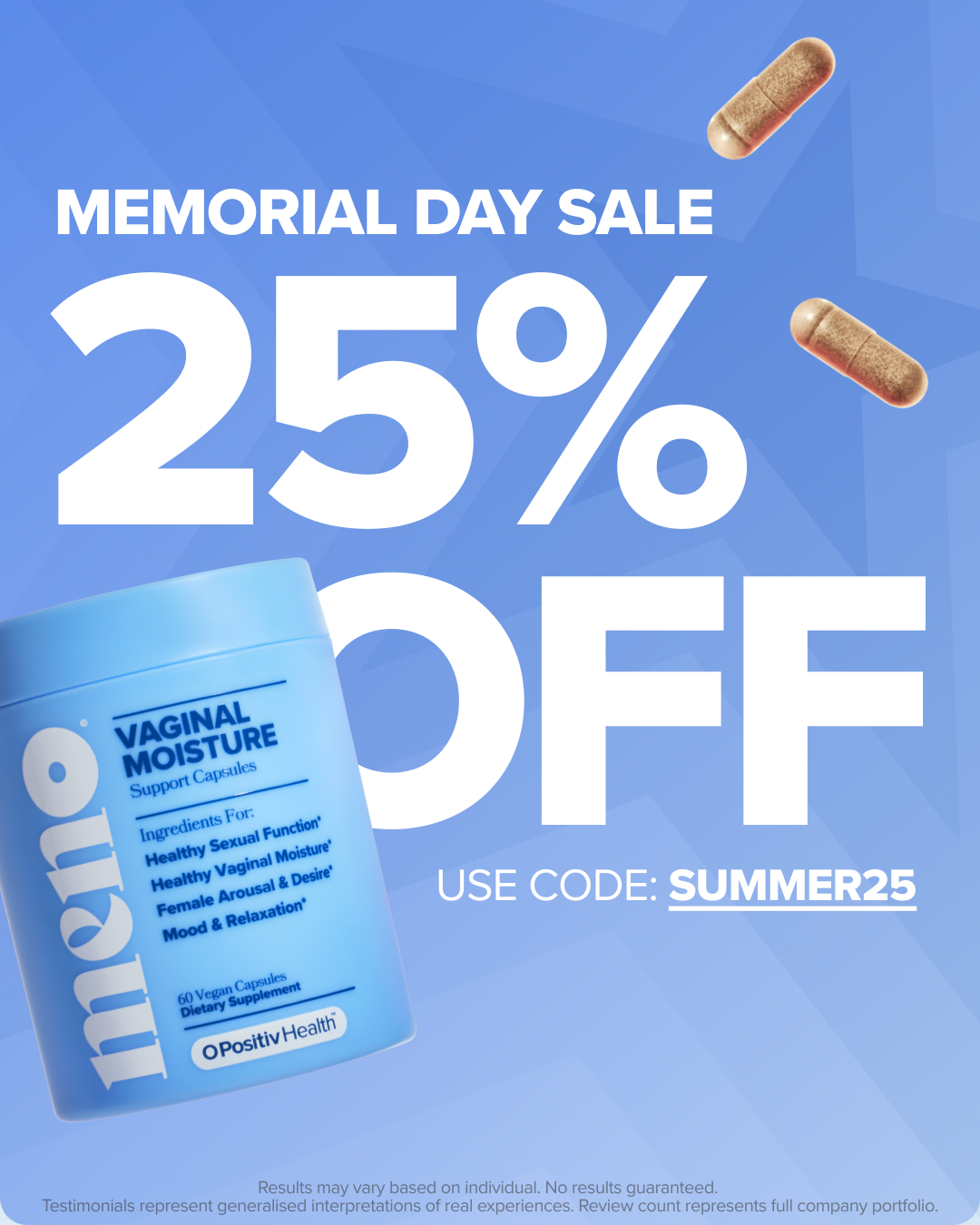 MENO Vitamins Facebook ad