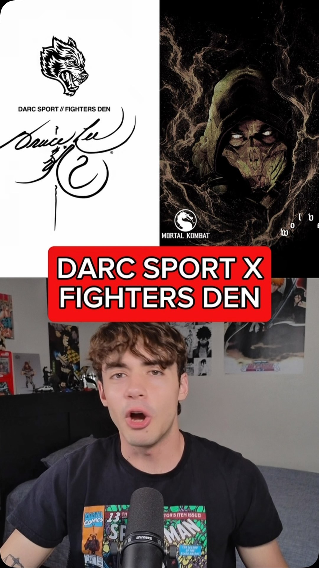Darc Sport Facebook ad: Early look at the @darcsport x Fighters Den…